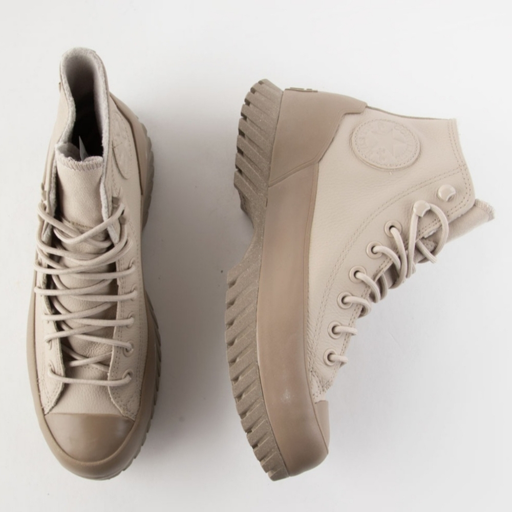 Leather converse shoes